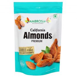 Ambrosia: Premium California Whole Almonds - 500gm