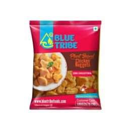 Blue Tribe Foods: Plant Based Chicken Nuggets - 250 gm