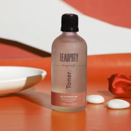 Beauprty: Toner for oily & acne prone skin (Anti-acne, tones uneven skin, removes excess oil, tightens pores & controls excess sebum) - 100ml