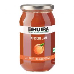 Bhuira: Sugar Free All Natural Jam Apricot - 240 gm