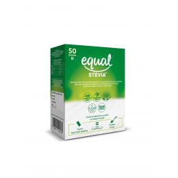equal : Stevia Natural Sweetener - 50 Sachet
