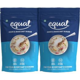 equal : Cook and Bake Diet Sugar - Pack of 2 (500gm Each)