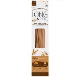 Long & Short: High Fibre Pasta Wholewheat Spaghetti - 250gm