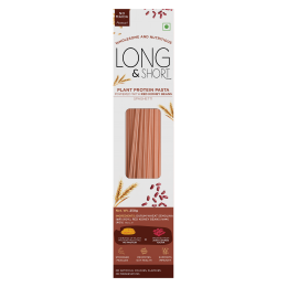 Long & Short: Plant Power Protien Pasta Red Kidney Bean Spaghetti - 250gm
