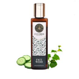 Luxuriate : Cucumber Herbal Cleansing Face Wash for Men and Women - 100 ml