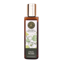 Luxuriate : Natural Herbal Tea Tree Face Wash for Men and Women - 100 ml
