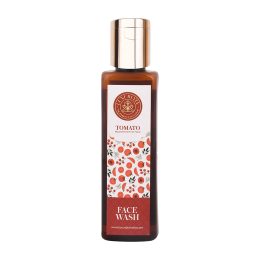 Luxuriate: Natural Nourishment Tomato Face Wash Cleanser Men and Women - 100ml
