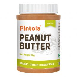 Pintola: Organic Peanut Butter Crunchy - 1kg