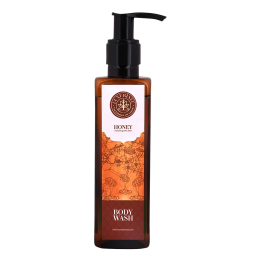 Luxuriate: 100% Honey Nourishing Face to Toe Body Wash Shower Liquid for Men and Women-200 ml