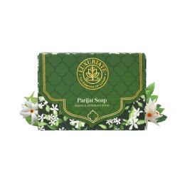 Luxuriate : Parijat Essence of Natural Shine Soap Bar for Men and Women- 125gm