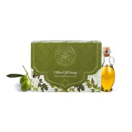 Luxuriate : Olive Oil Soap Bar for Men and Women - 125 gm