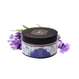 Luxuriate: Lavender Bathing Salt Enriched with Essential Oil and Lavender Buds - 150gm