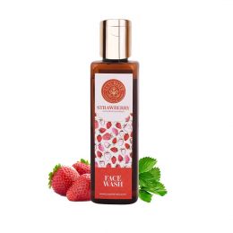 Luxuriate : Rejuvenation Strawberry Face Wash Cleanser for Men and Women - 100 ml