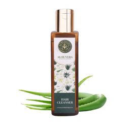 Luxuriate : Aloe Vera Hair Cleanser Shampoo for Men and Women - Anti Hair fall and Anti Dandruff Shampoo - 200ml