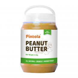 Pintola: All Natural Peanut Butter Crunchy - 2.5kg