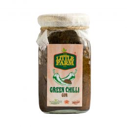 The Little Farm Co.: Green Chilli Gur Pickle - 800 g - 400gm