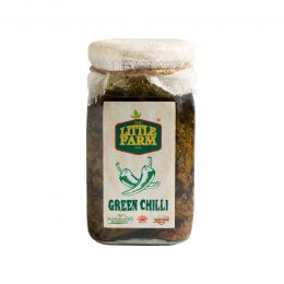 The Little Farm Co.: Green Chilli Pickle - 400gm