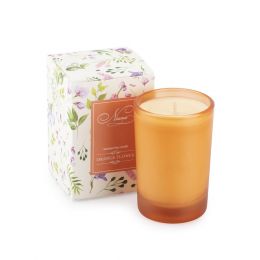 Niana: Orange Flower Candle - 300gm