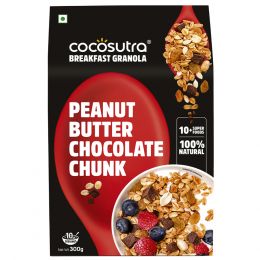 Cocosutra: Peanut Butter Chocolate Chunk Granola - 300gm