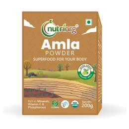 Nutriorg: Certified Organic Amla Powder - 200 gm