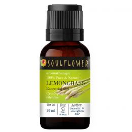 Soulflower: Lemongrass Essential Oil - 15 ml