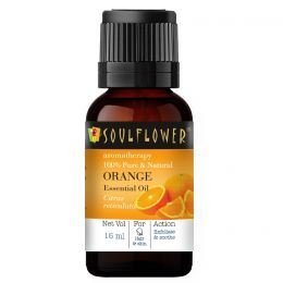 Soulflower: Orange Essential Oil - 15 ml