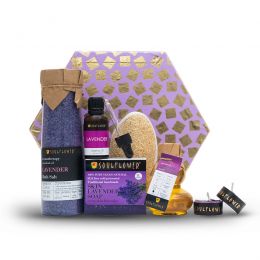 Soulflower: Hexagon Set with Lavender