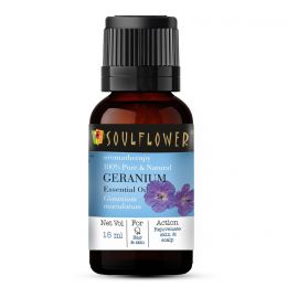 Soulflower: Geranium Essential Oil - 15 ml