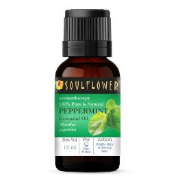 Soulflower: Peppermint Essential Oil - 15 ml