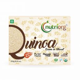Nutriorg: Certified Organic Quinoa - 250 gm ( Pack of 2)