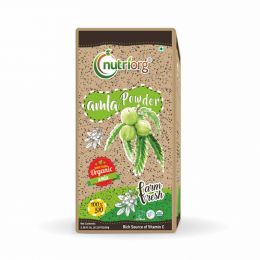 Nutriorg: Certified Organic Amla Powder - 100 gm ( Pack of 3)