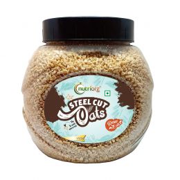 Nutriorg: Gluten Free Raw Steelcut Oats - 750 gm