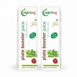 Nutriorg: Platebooster Juice - 300 ml ( Pack of 2)