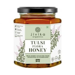 jivika naturals: Tulsi Flora Honey - 325gm