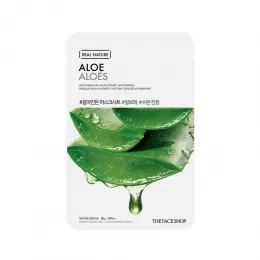 The Face Shop: Real Nature Aloe Face Mask - 20 gm