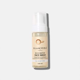 Glamveda: Rice Water brightening Foaming Face Wash - 150ml