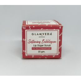 Glamveda: Softening Bubblegum Lip Sugar Scrub - 15g