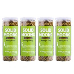 Omay Foods: Spicy Masala Solid Moong - Pack of 4 (150gm each)
