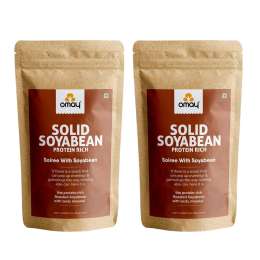 Omay Foods: Solid Soybean - Pack of 2 (400gm each)