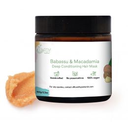 Foy Naturals: Babassu & Macadamia Hair Mask - 100gm