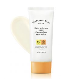 The Face Shop: Natural Eco Super Active Sun Cream - 50 ml