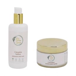 My Green Space: Calendula Body Wash 250 ml + Calendula Body Butter 50 g