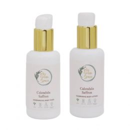 My Green Space: Calendula Saffron Body Wash 100 ml + Body Lotion 100 ml