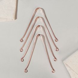 Ecotyl: Copper Tongue Cleaner - Set of 4