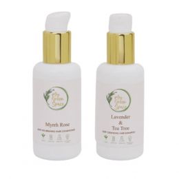 My Green Space: Myrrh Rose Conditioner 100 ml + Lavender Tea Tree Shampoo 100 ml