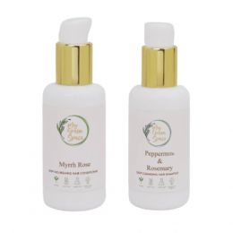 My Green Space: Myrrh Rose Conditioner 250 ml + Perppermint Rosemary Shampoo 250 ml