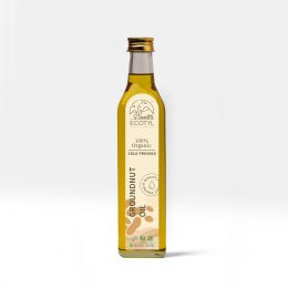 Ecotyl: Organic Cold-Pressed Groundnut Oil - 500 gm