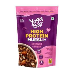 Yogabar: High Protein Choco Almond Cranberry Muesli 850gm