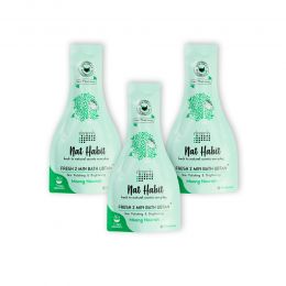 Nat Habit: Fresh Moong Nourish Body Ubtan (Pack of 3)