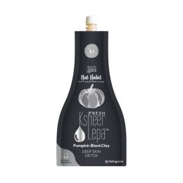 Nat Habit: Fresh Pumpkin Black Clay Ksheer Lepa Face Pack Mask - 40gm